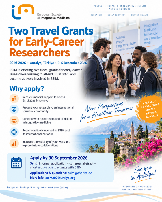 Two Travel Grants for Early-Career Researchers – ECIM 2026