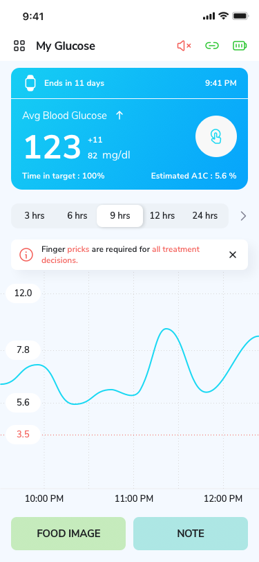 App screen