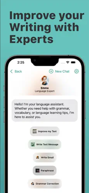 App screen