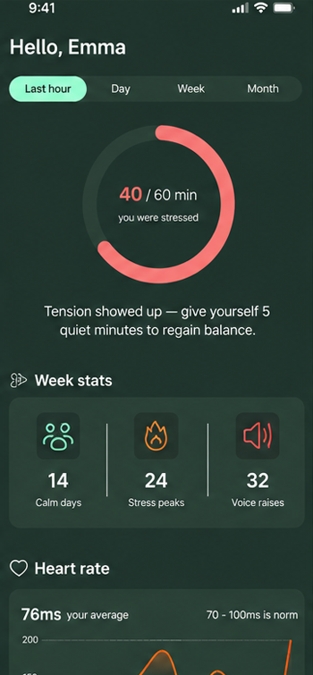 App screen