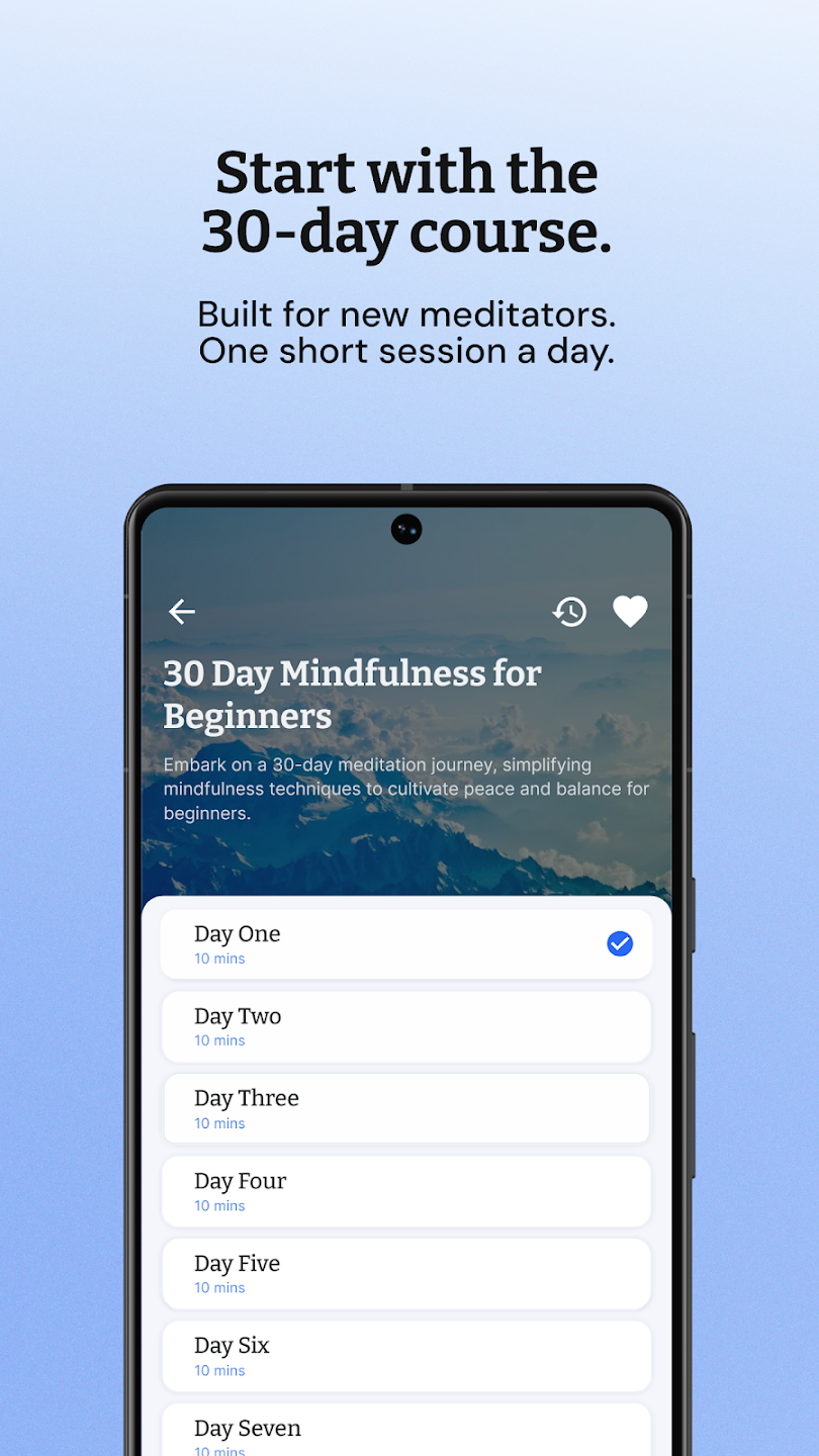 App screen